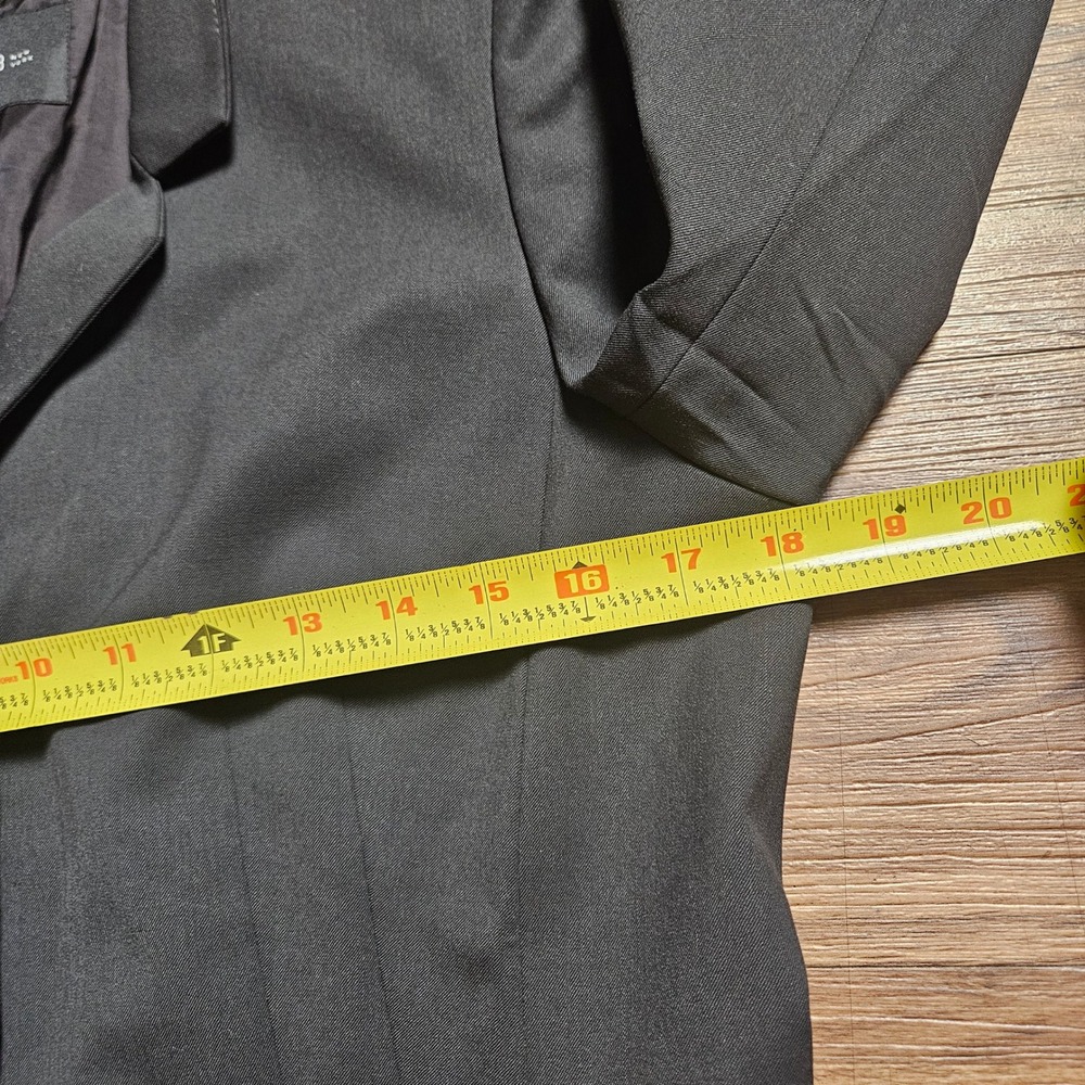 Lafayette 148 New York Virgin Wool Blend Blazer 8 Office Siren Corpcore‎ - Picture 6 of 6
